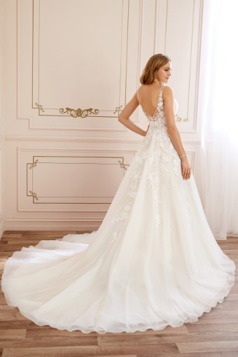 Floral-Inspired Bohemian A-Line Wedding Dress Evelyn $4 thumbnail