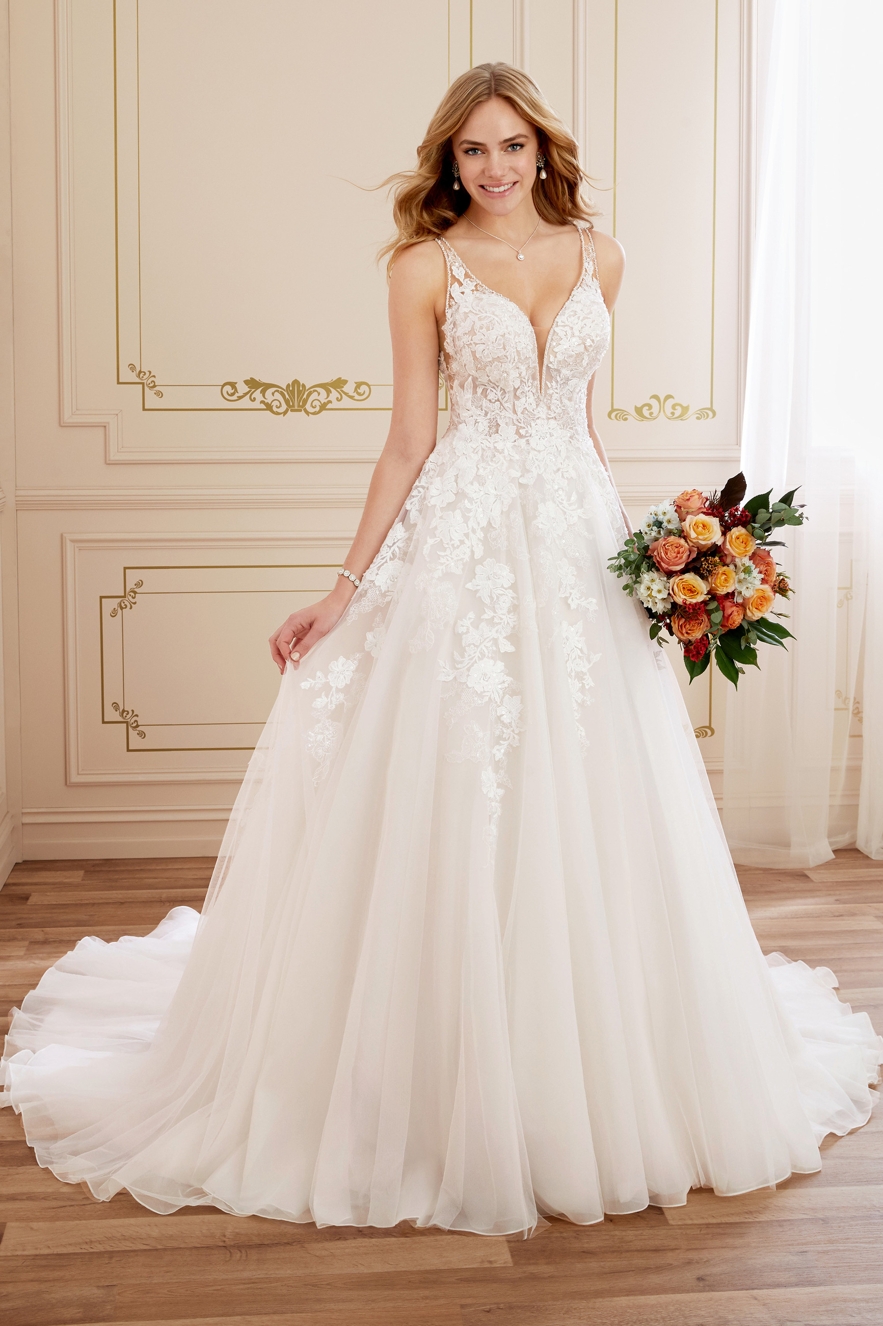 Sophia tolli a line wedding dress hotsell