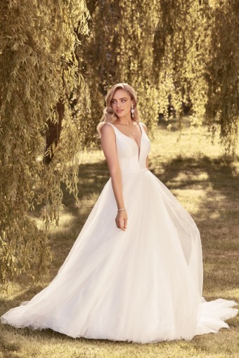 Modern Princess Ballgown Wedding Dress Harper $3 thumbnail