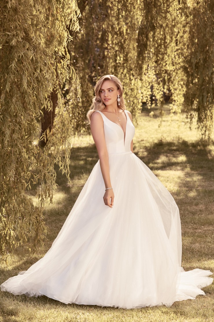 Modern Princess Ballgown Wedding Dress Harper #$3 picture