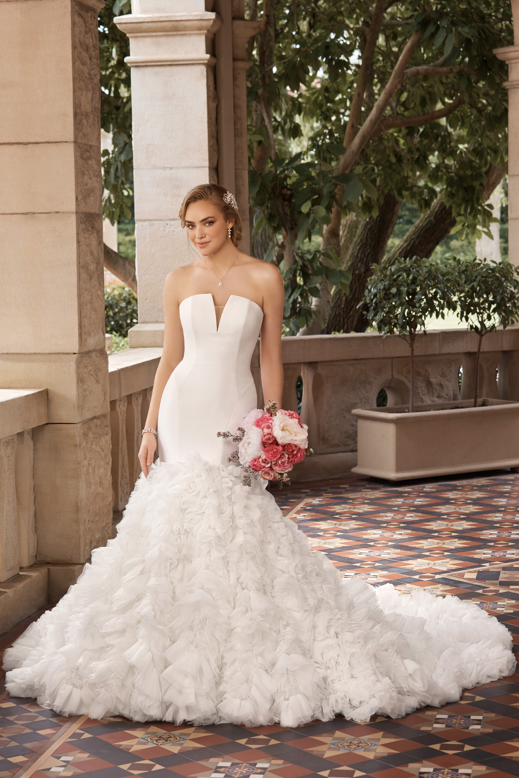 Wedding Dresses by Sophia Tolli Mon Cheri Ballgown A line and Mermaid Dresses Loren Sophia Tolli