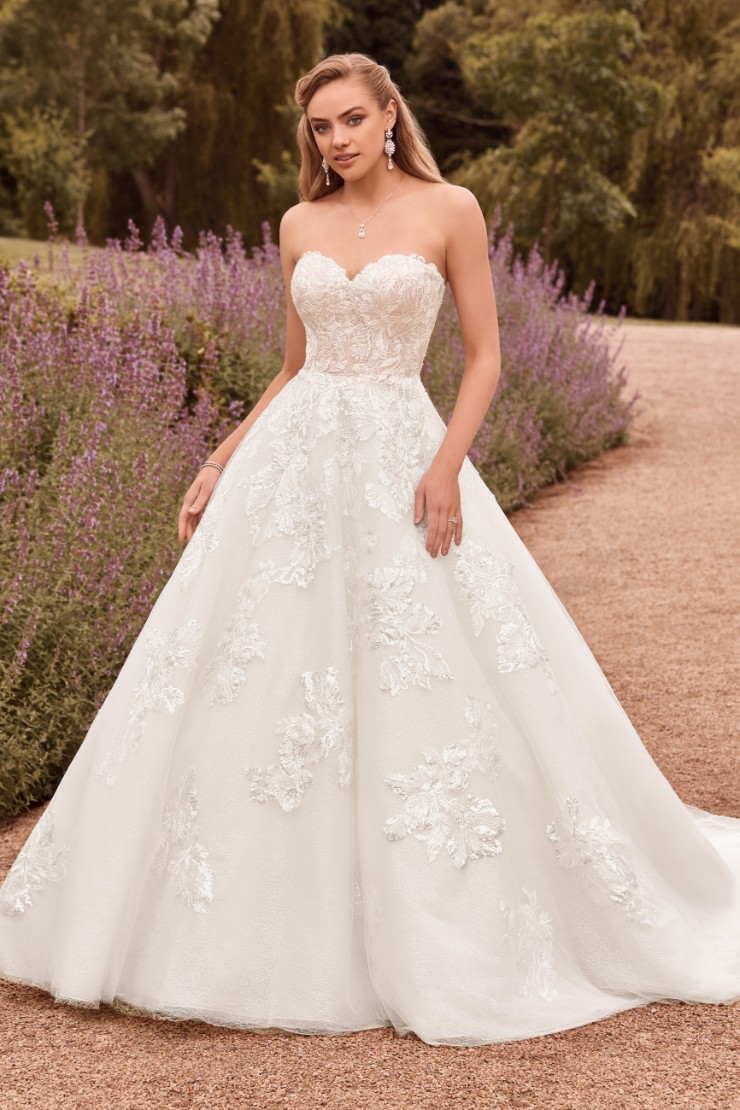 Sophia Tolli Y22185LB Kensley Lace-Up Back Plus Size Wedding Gown