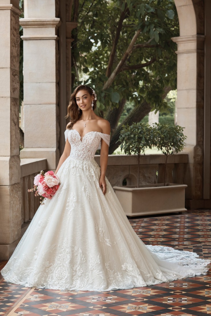 Lace Princess Bridal Ball Gown Rosalinda #$1 picture