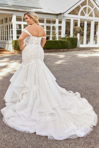 Sexy Off-Shoulder Mermaid Wedding Dress Indiana $6 thumbnail
