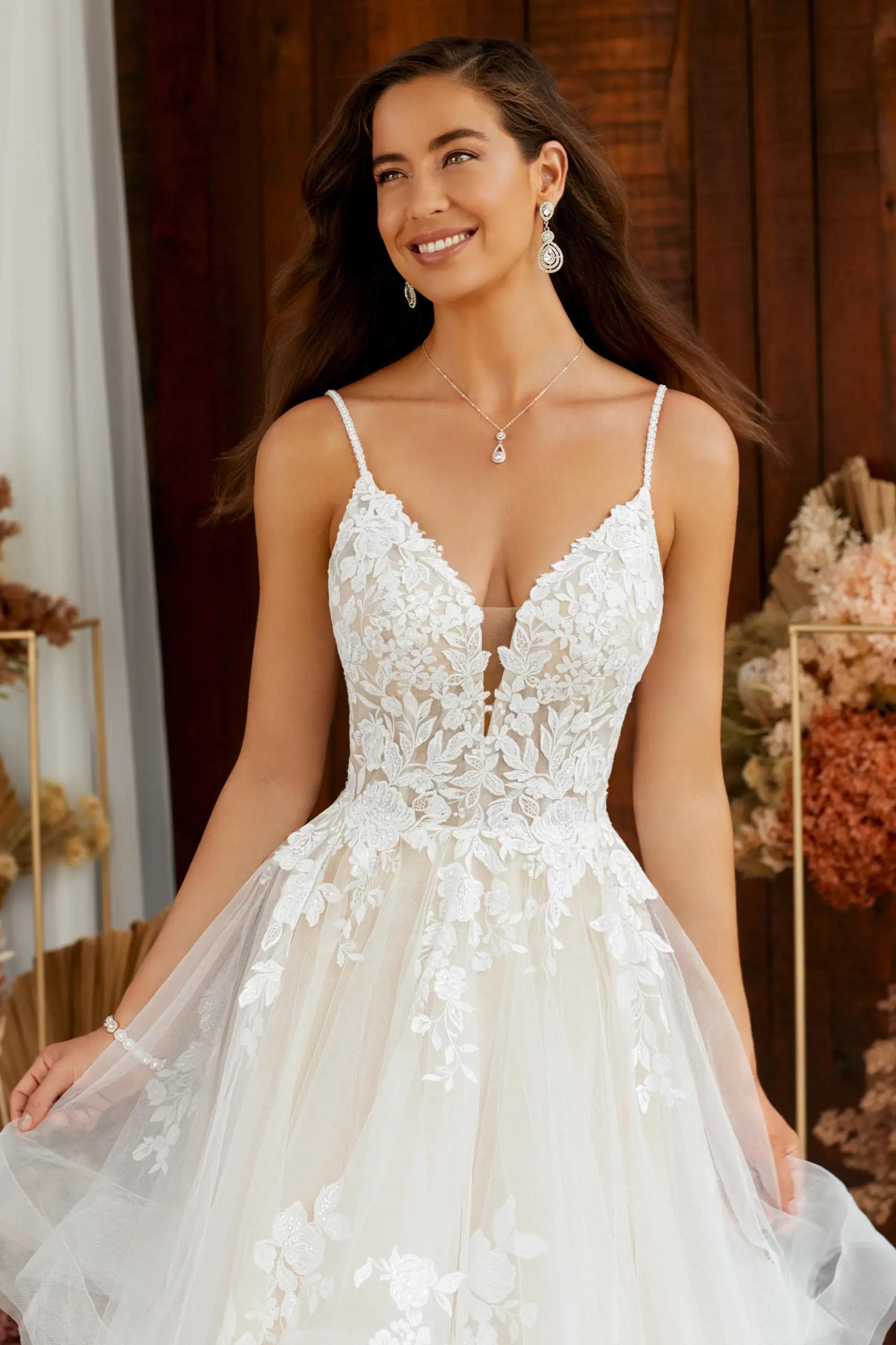 Lightweight Tulle Ball Gown Wedding Dress | Sophia Tolli