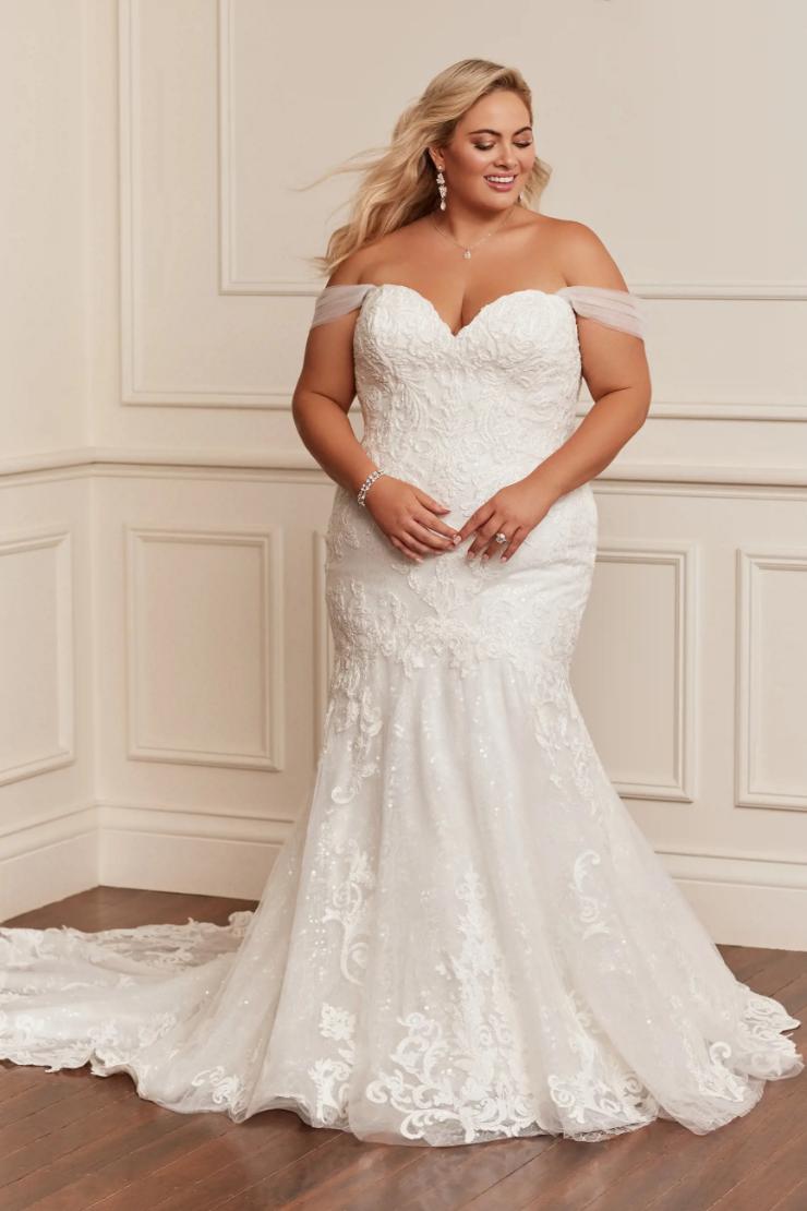 Flattering Wedding Dress with Lace Details Harley