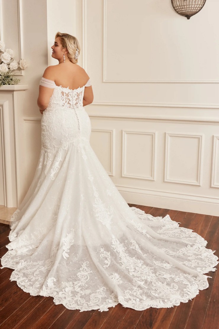Flattering Wedding Dress with Lace Details Harley #1 picture