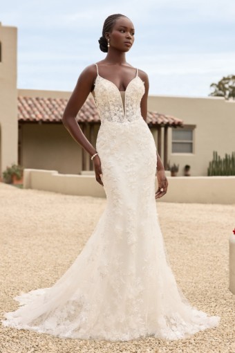 Sparkly Bridal Gown with Flattering Fit Sydney $0 default Ivory thumbnail