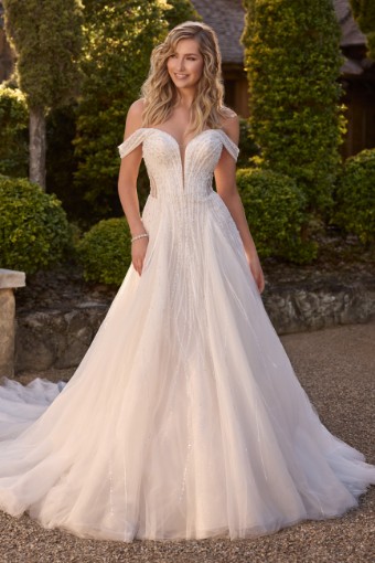 Beaded Bridal Gown Saffron $0 default Ivory thumbnail