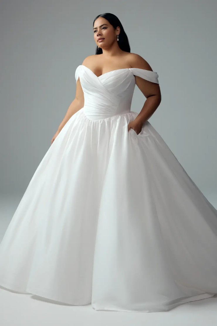 Princess Wedding Dress with Unique Back Bodice Kirby Thumbnail Image