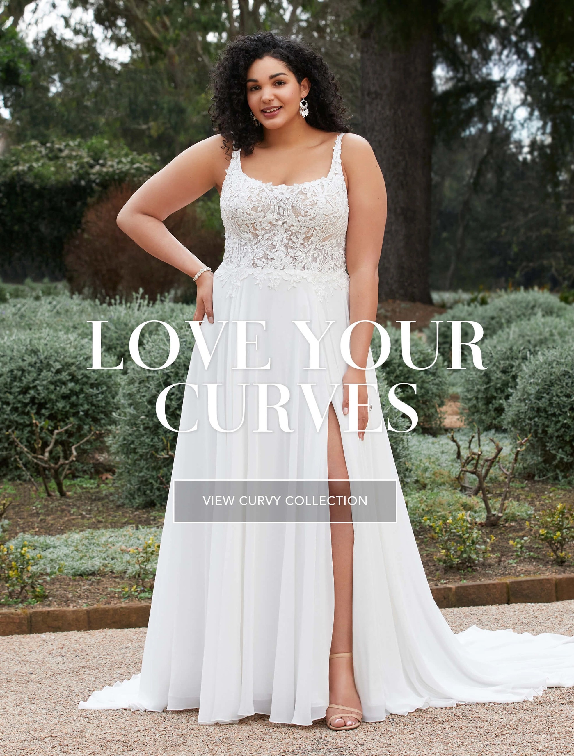 Sophia Tolli Plus Size Wedding Dresses Mobile Image
